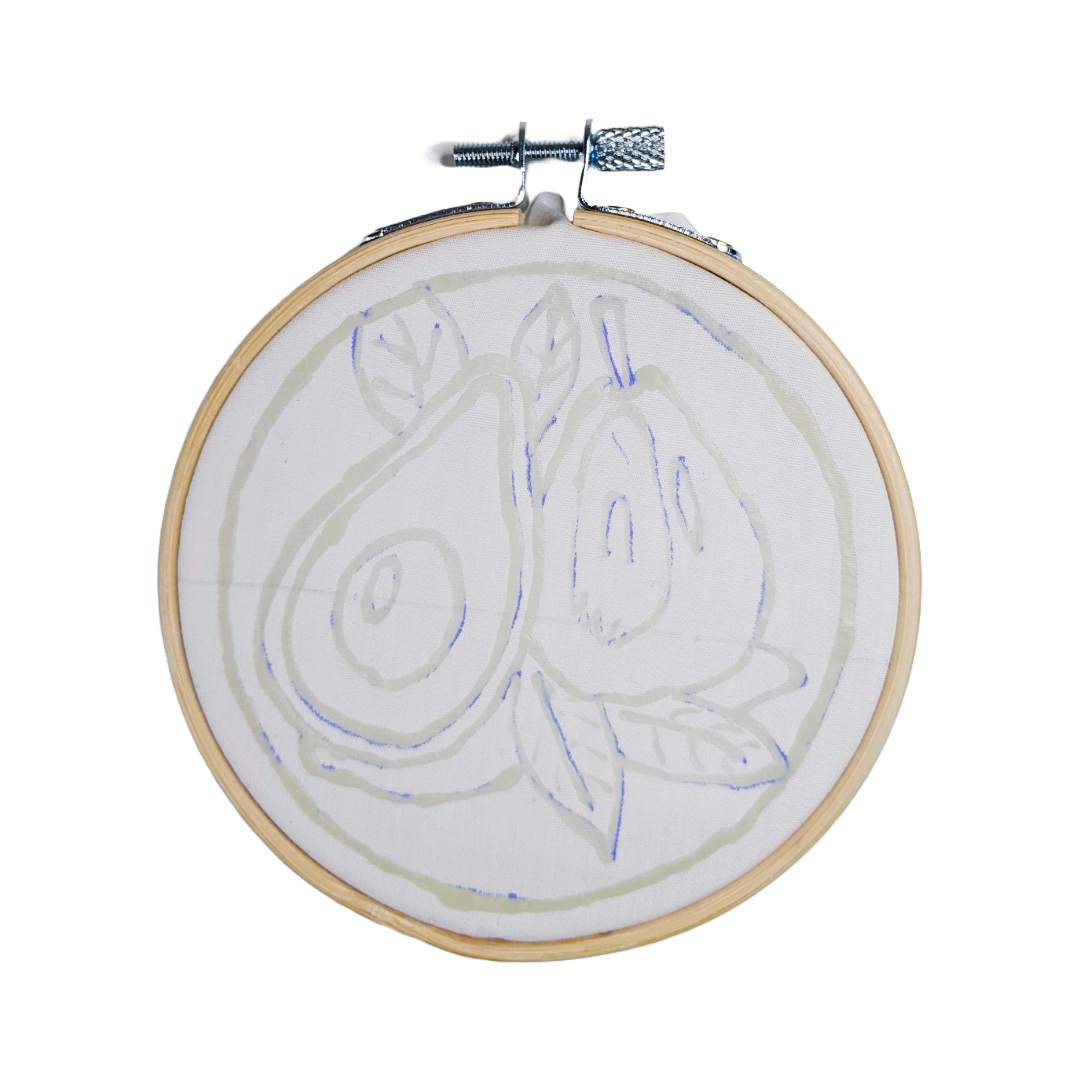 Weekend Brunch Mini Batik Bundle – 4 Food-Inspired 4" Hoop Designs