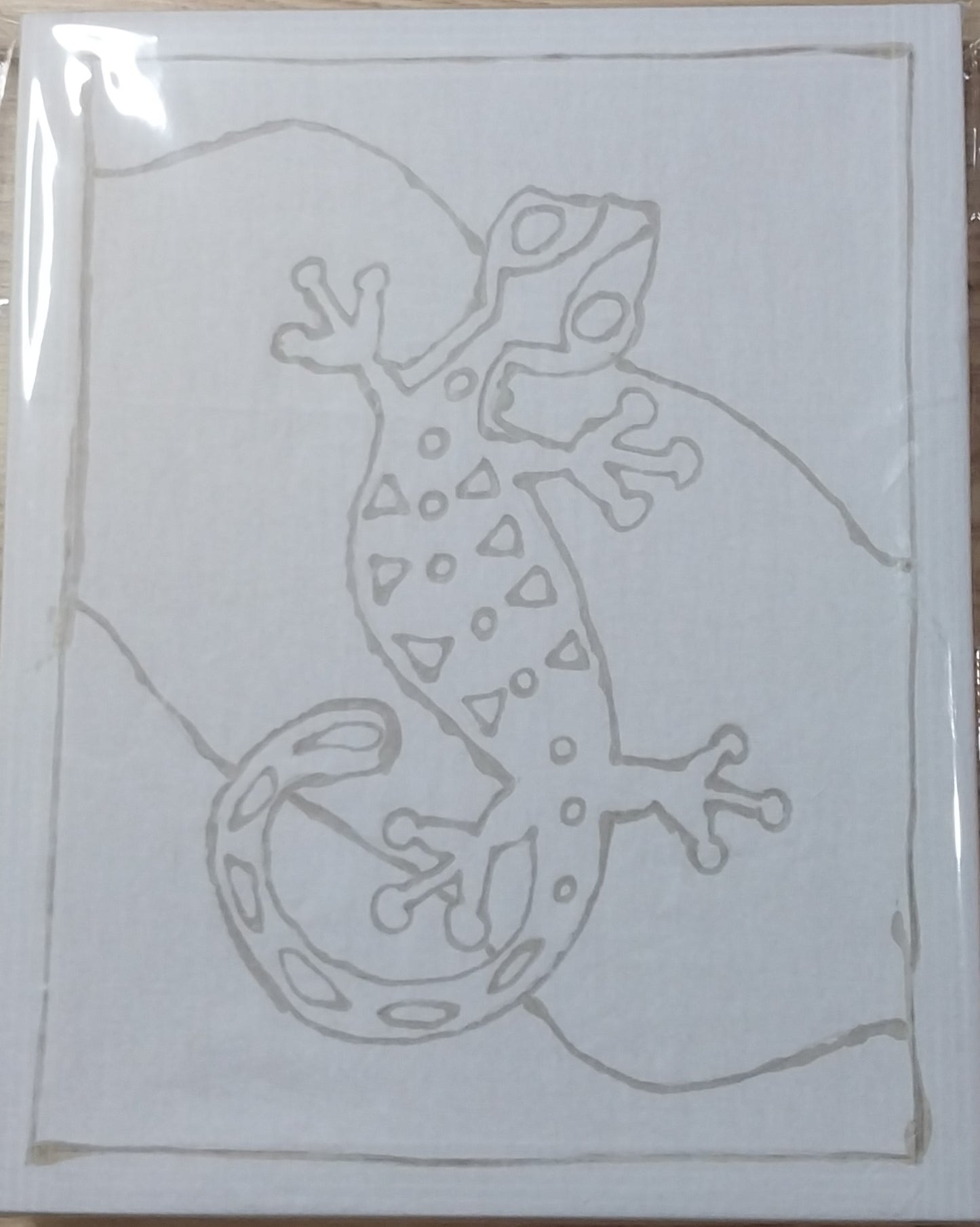 DIY Batik Painting Kit Gecko