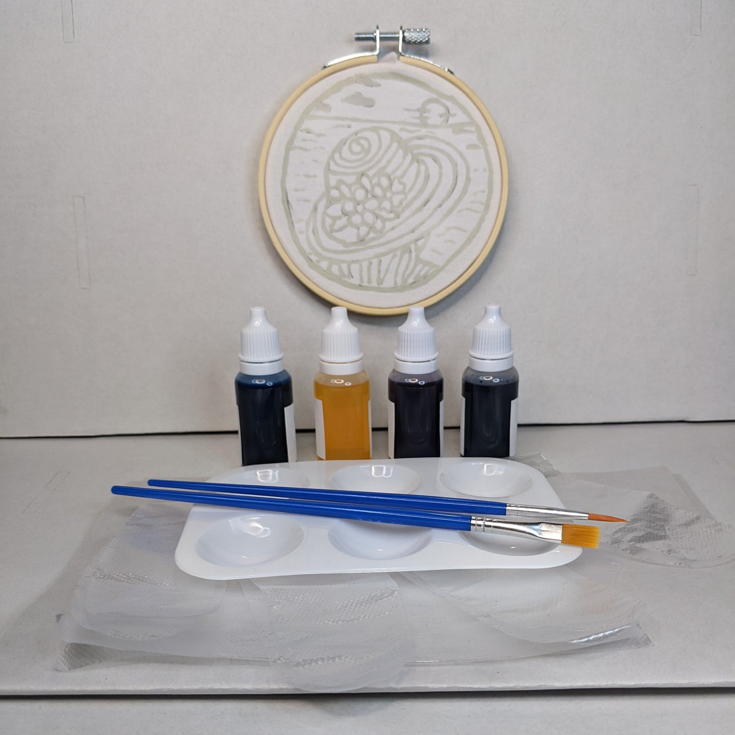 Summer Days Mini Batik Bundle – Set of 4 Sunny 4" Hoop Designs