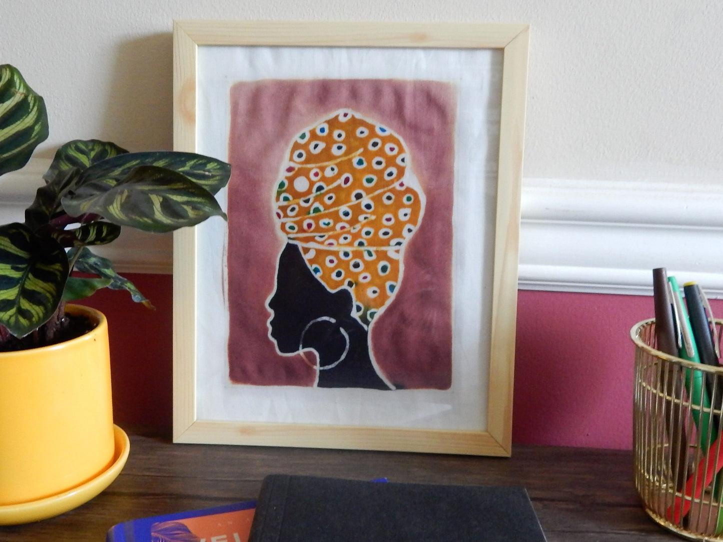 DIY Batik Painting Kit Headwrap