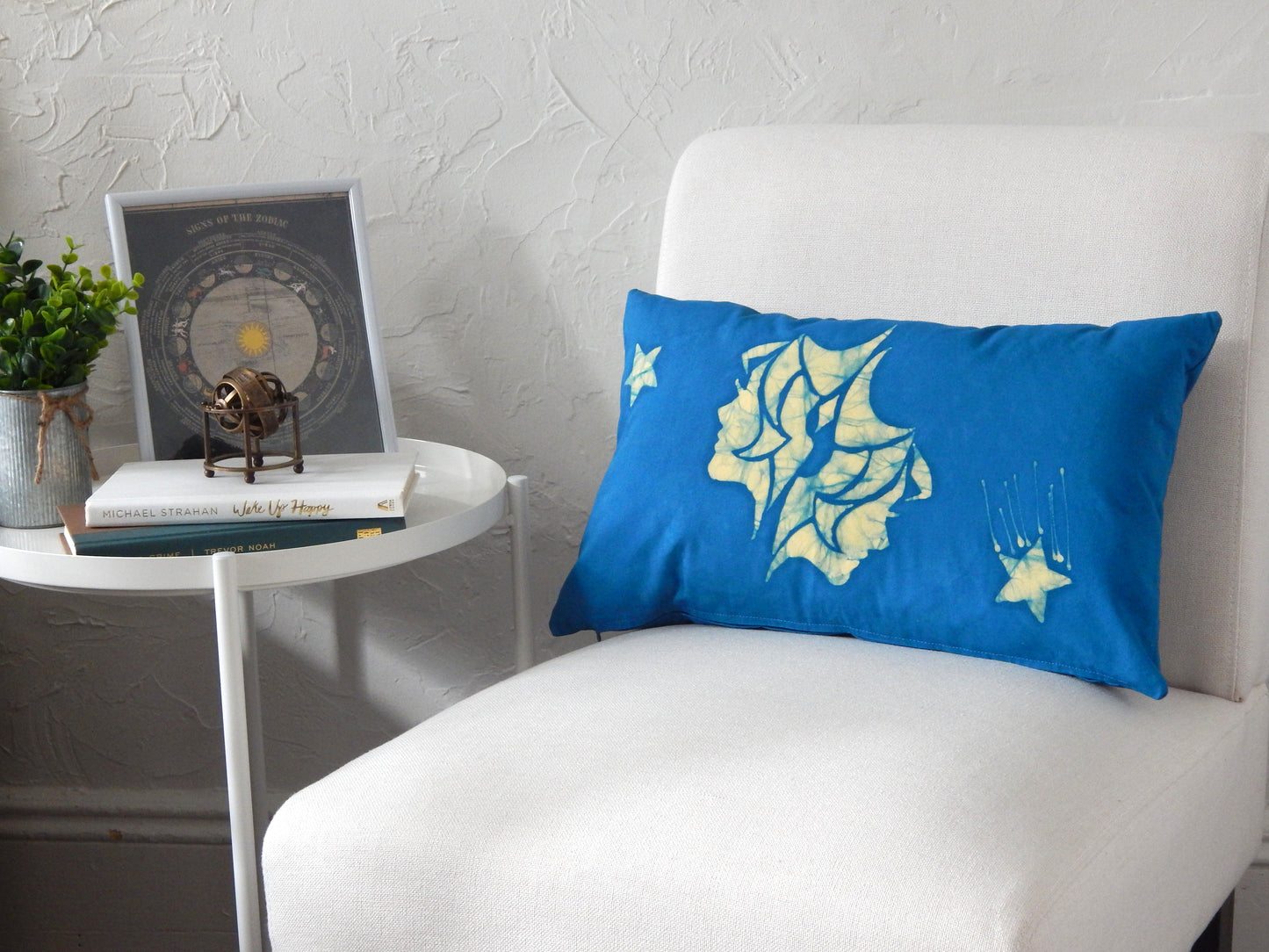 Gemini Zodiac Throw Pillow