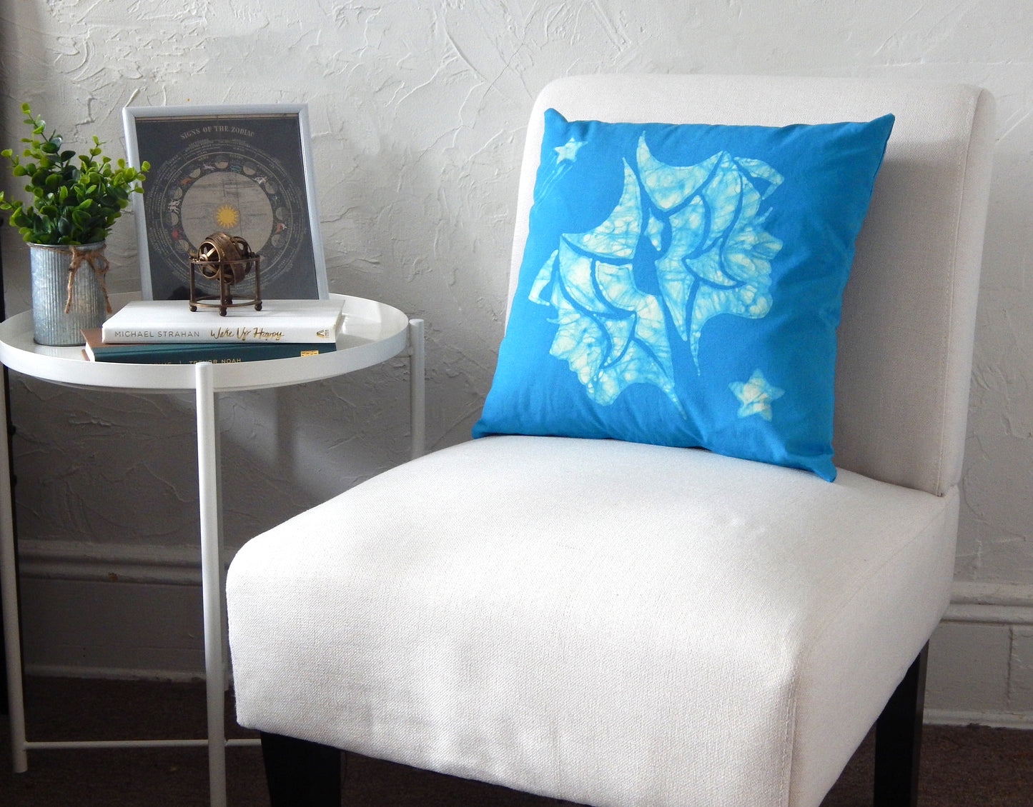 Gemini Zodiac Throw Pillow