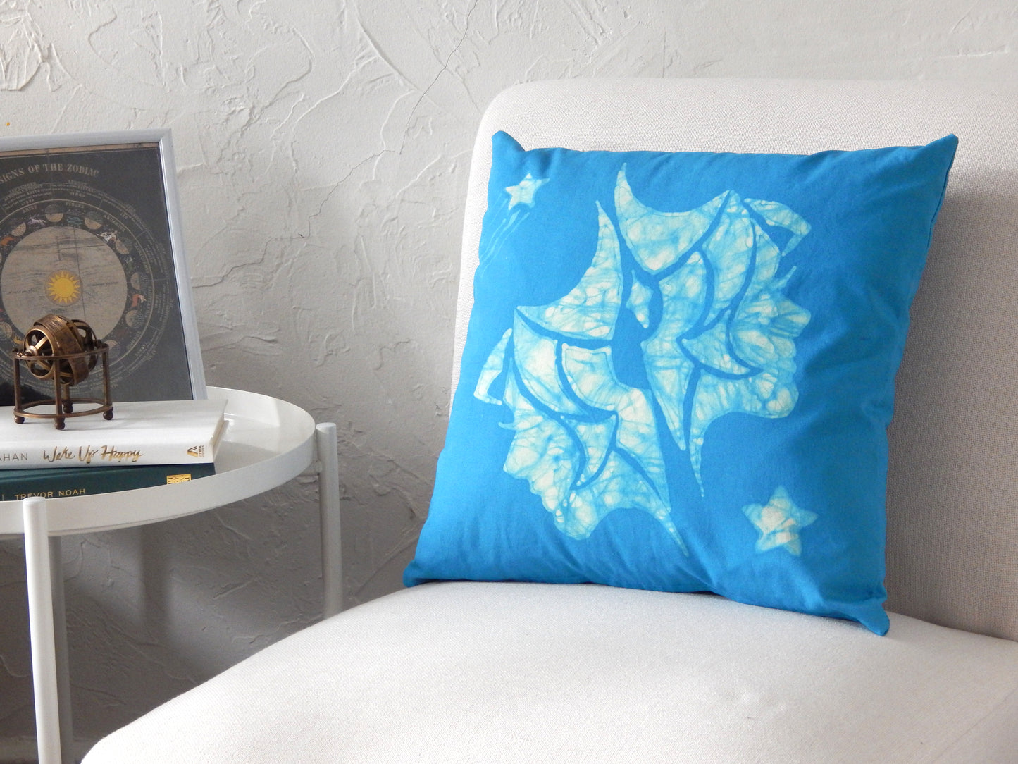 Gemini Zodiac Throw Pillow