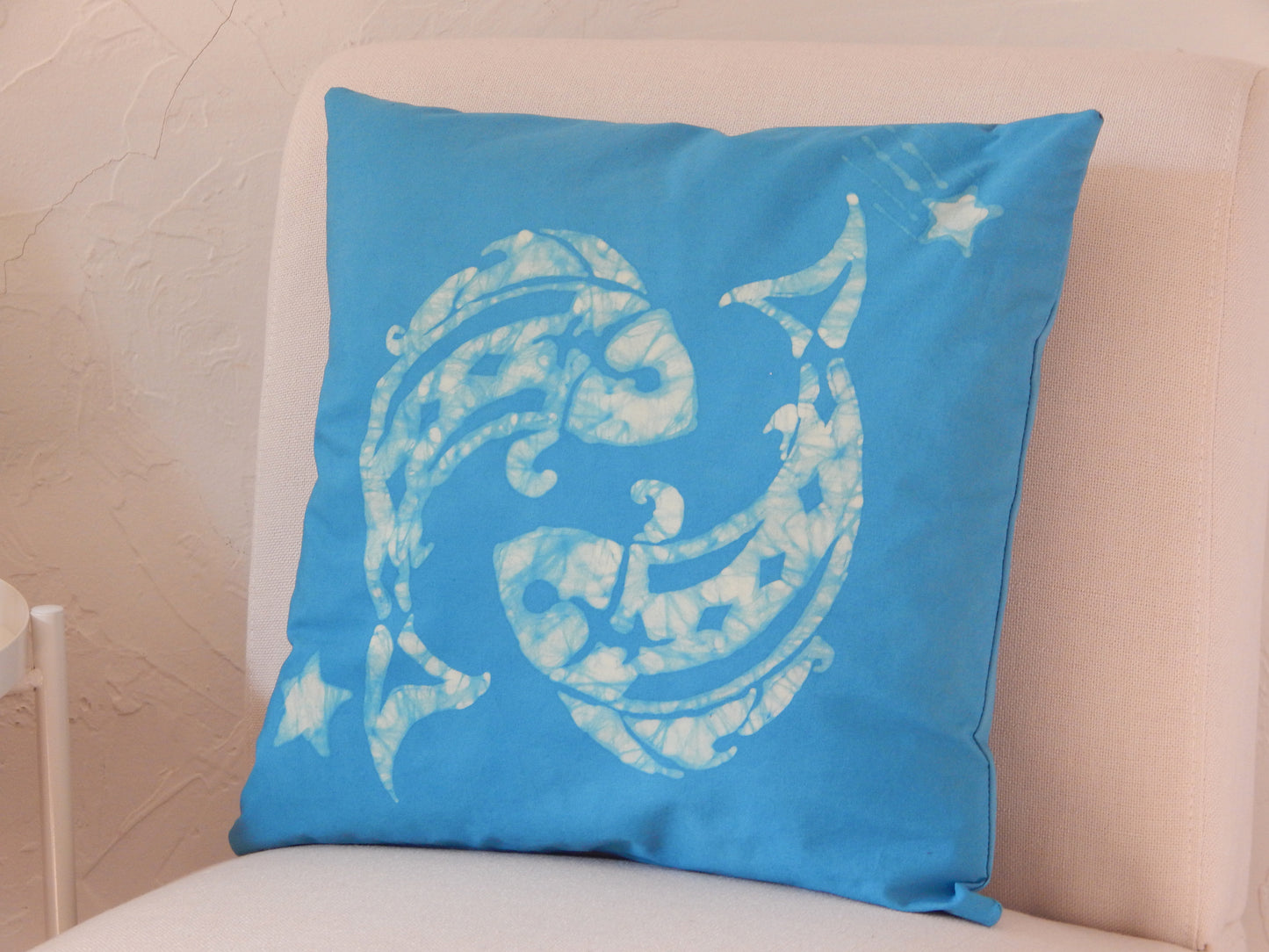 Pisces Zodiac Throw Pillow