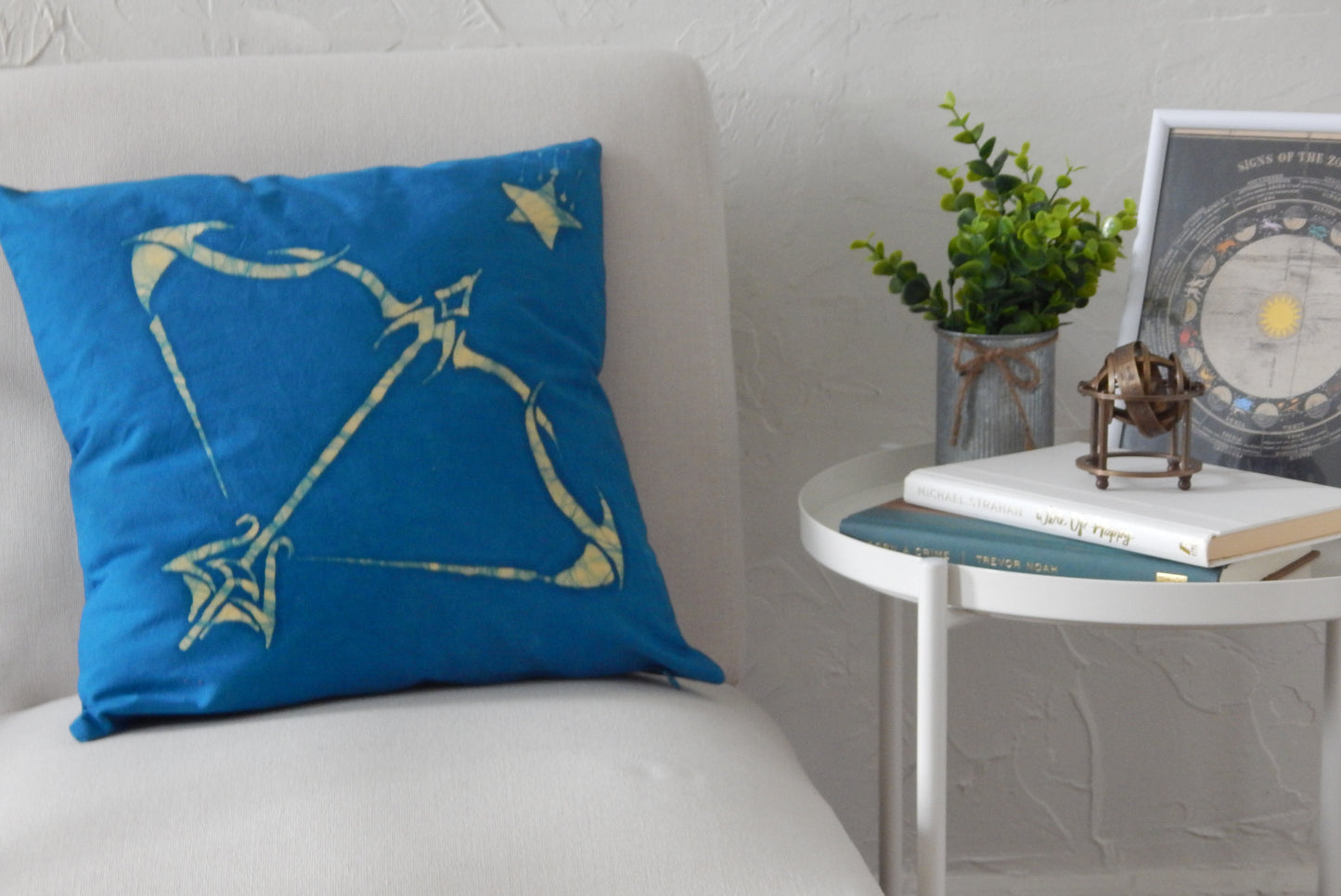 Sagittarius Zodiac Throw Pillow