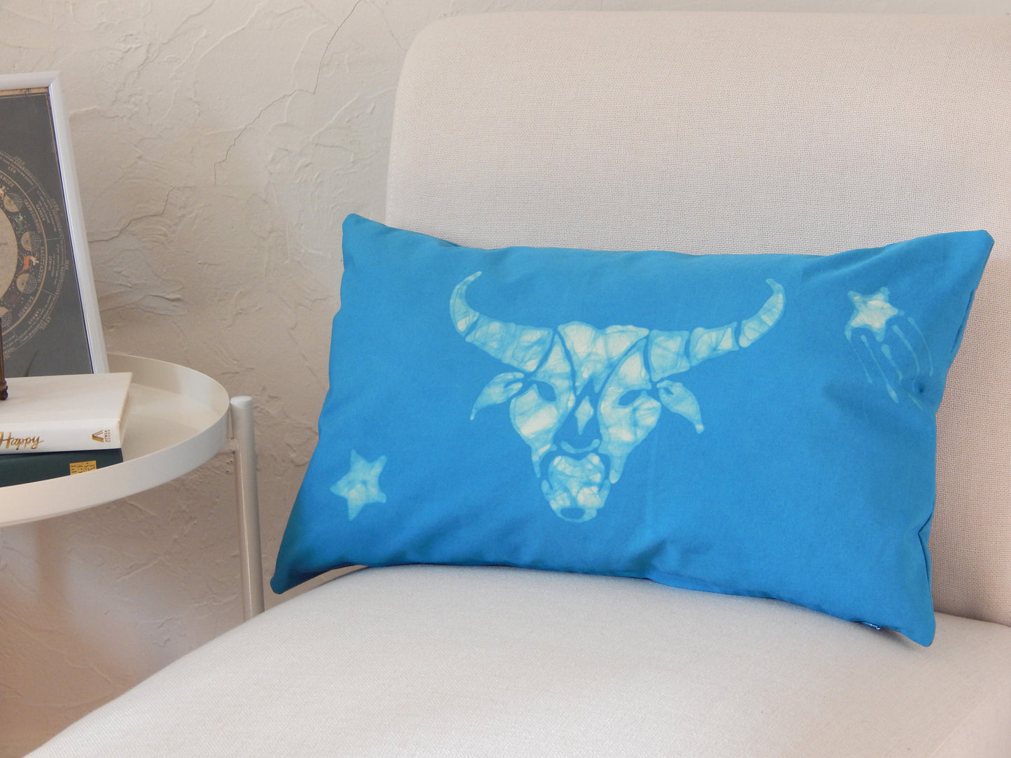 Taurus Zodiac Throw Pillow