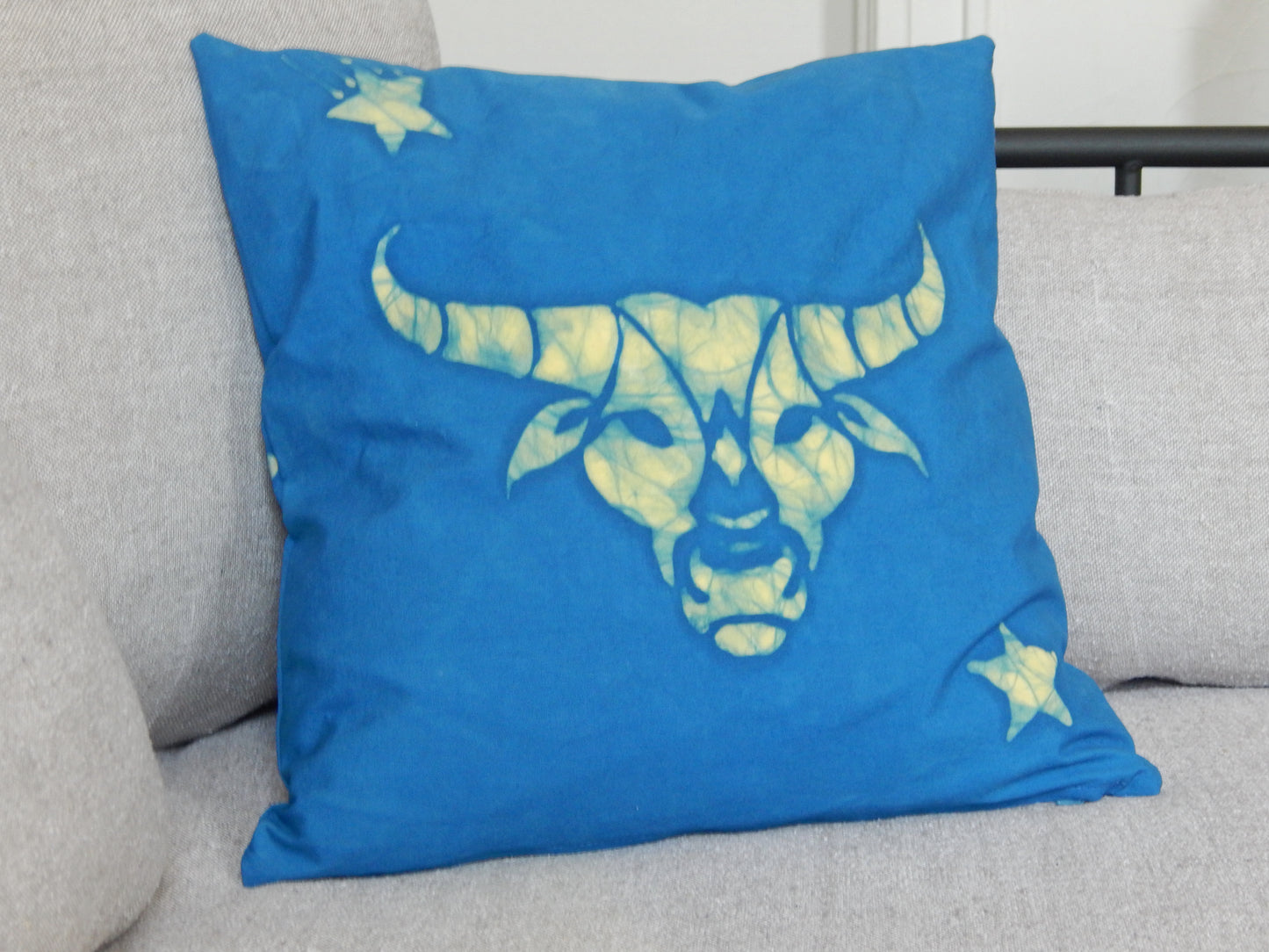 Taurus Zodiac Throw Pillow
