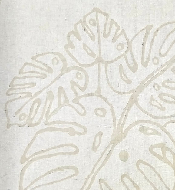 Batik Painting Craft Kit - Monstera Tote Bag