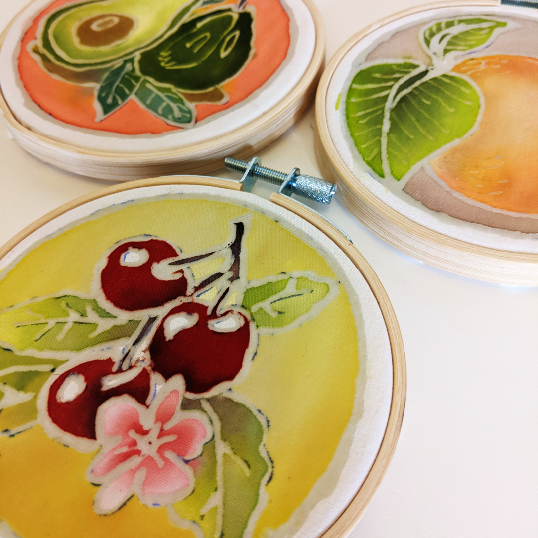 Mini Batik Painting Add-On – 4" Hoop Design Collection