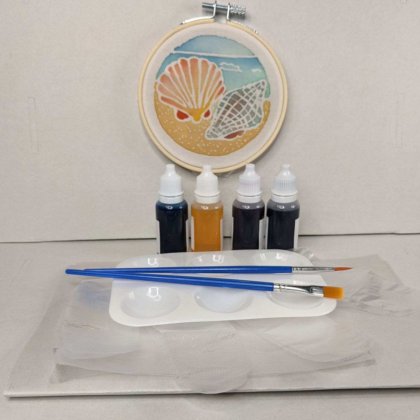 Summer Days Mini Batik Bundle – Set of 4 Sunny 4" Hoop Designs
