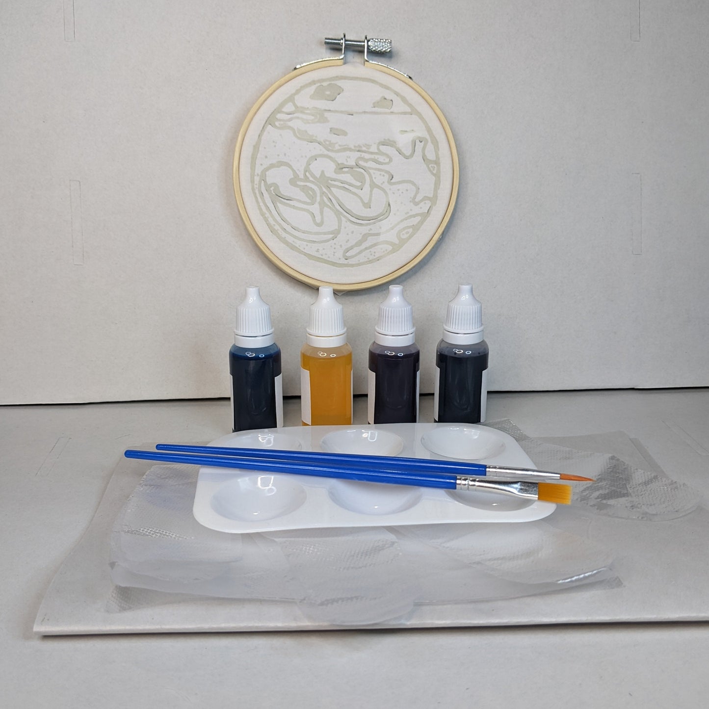 Summer Days Mini Batik Bundle – Set of 4 Sunny 4" Hoop Designs