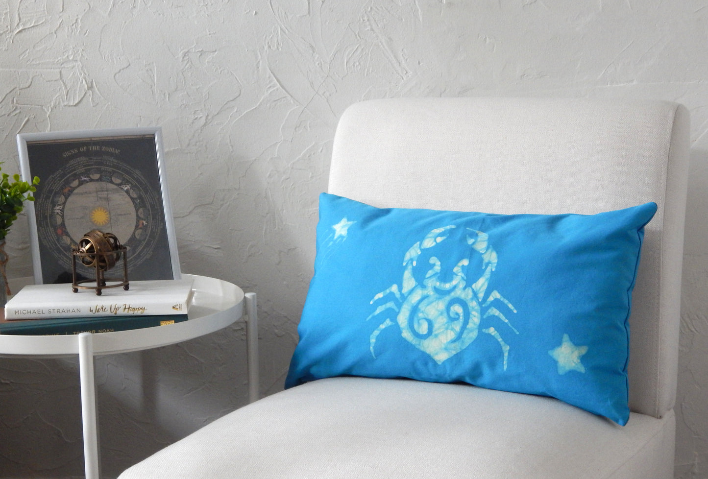 Cancer Zodiac Throw Pillow