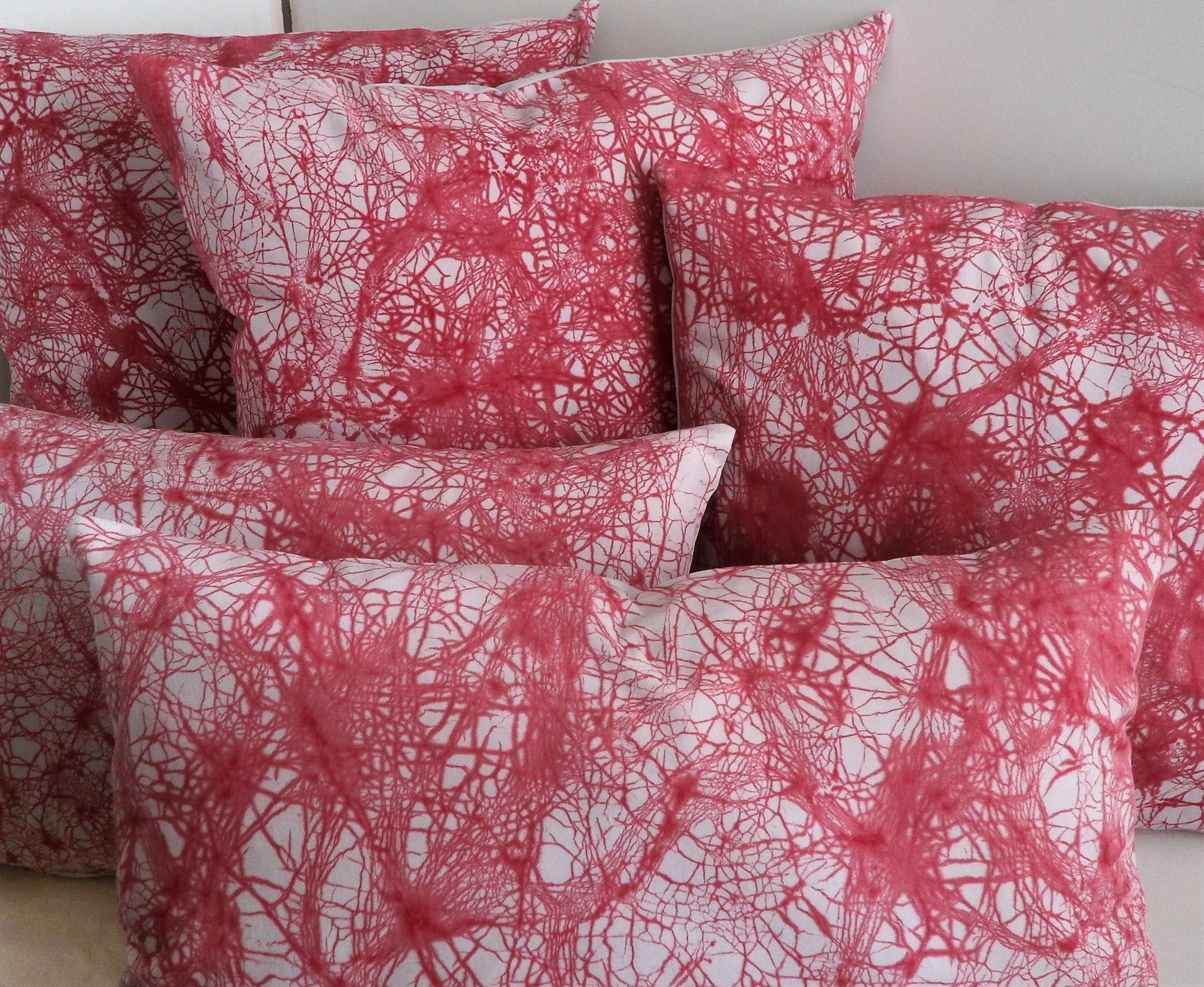 Red Pillow Display