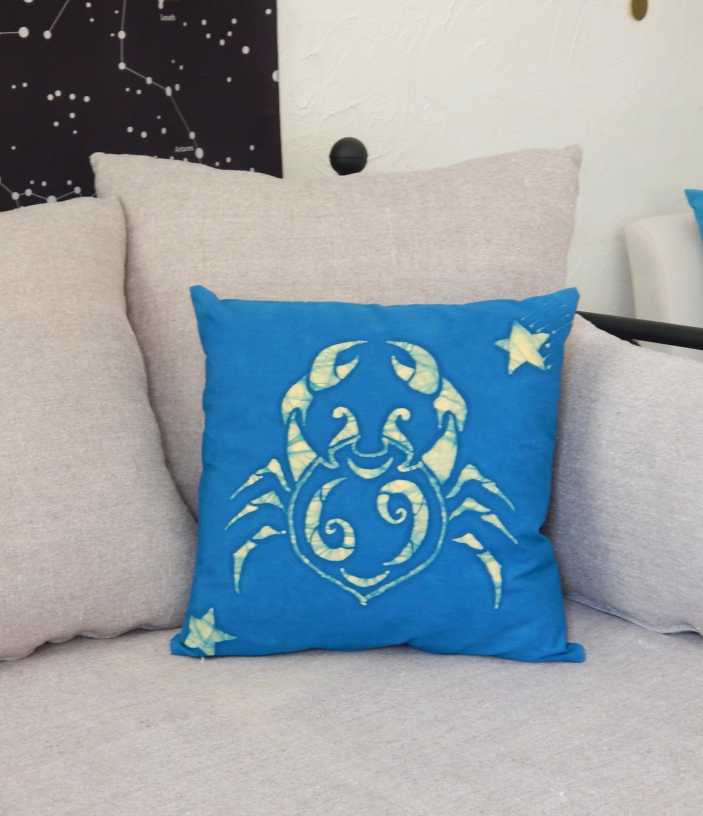 Cancer Zodiac Throw Pillow