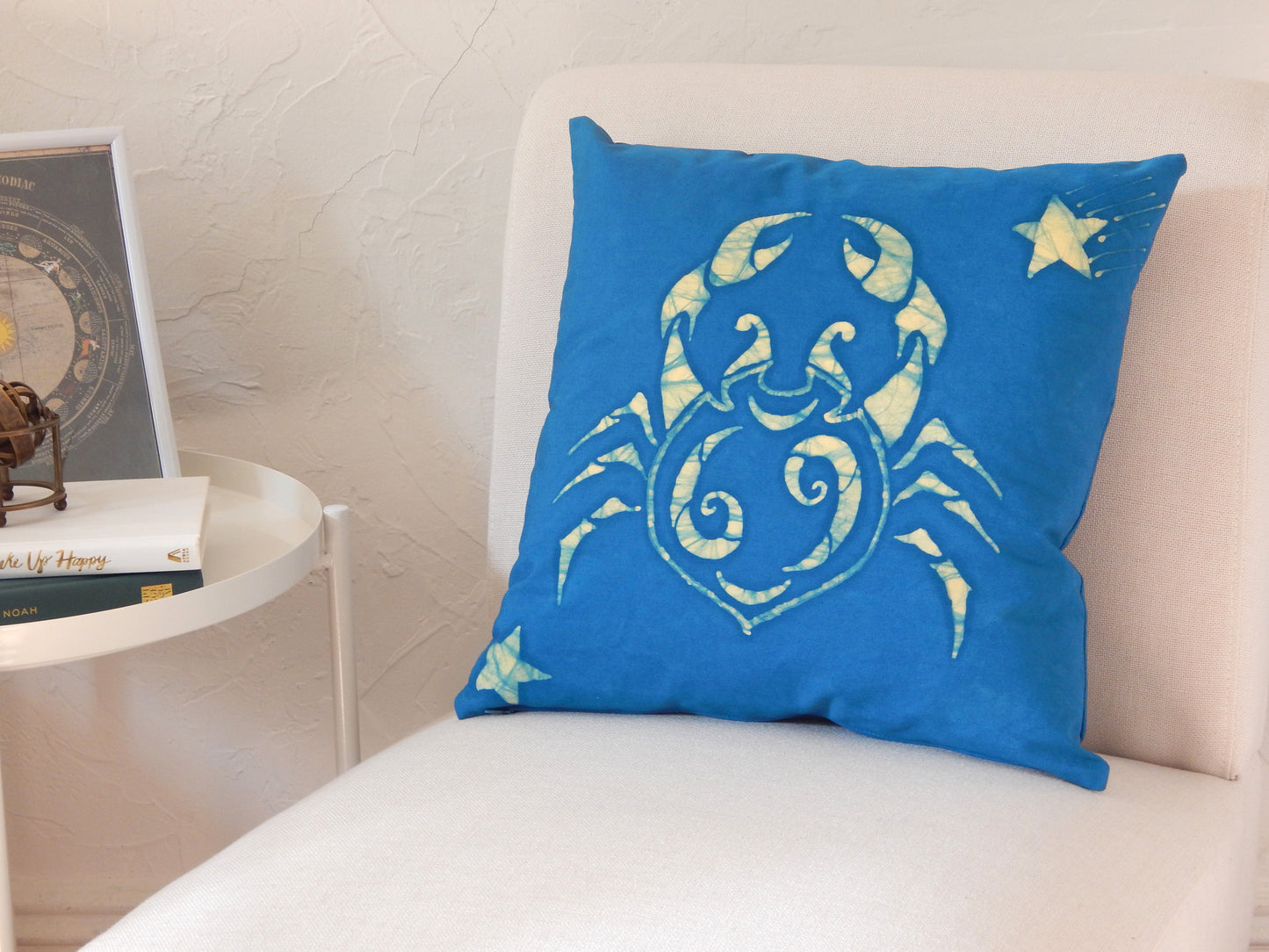Cancer Zodiac Throw Pillow