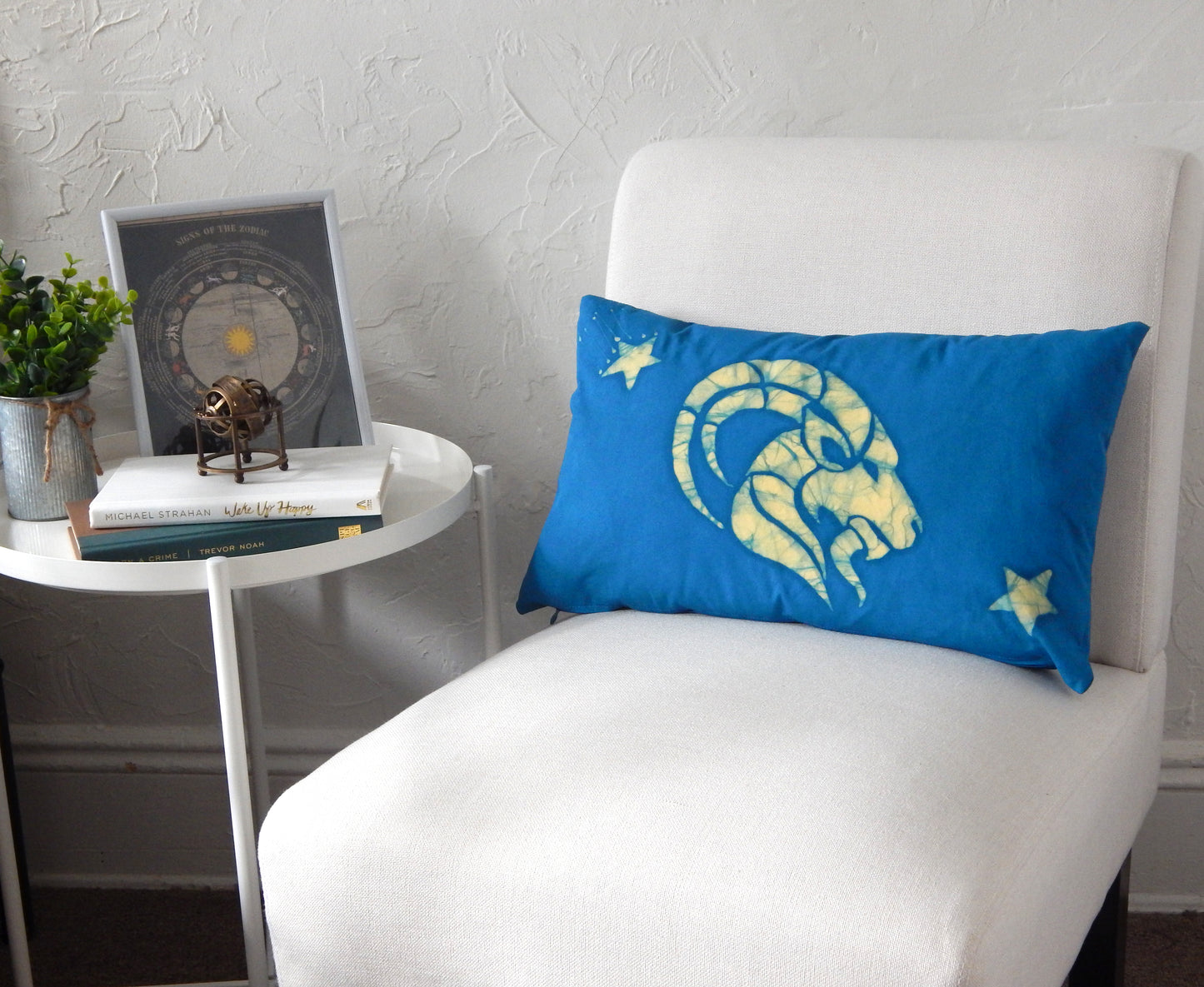 Capricorn Zodiac Throw Pillow