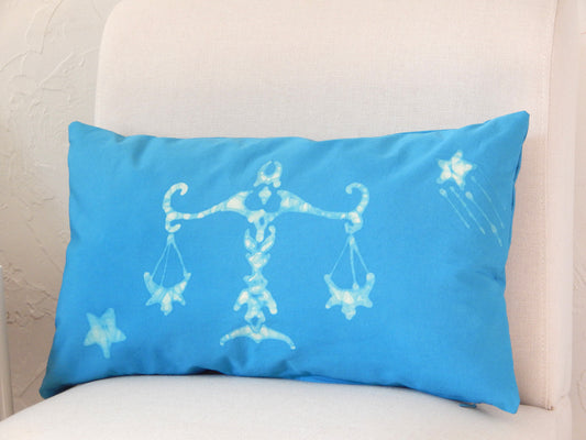 Libra Zodiac Throw Pillow