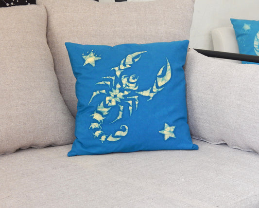 Scorpio Zodiac Throw Pillow