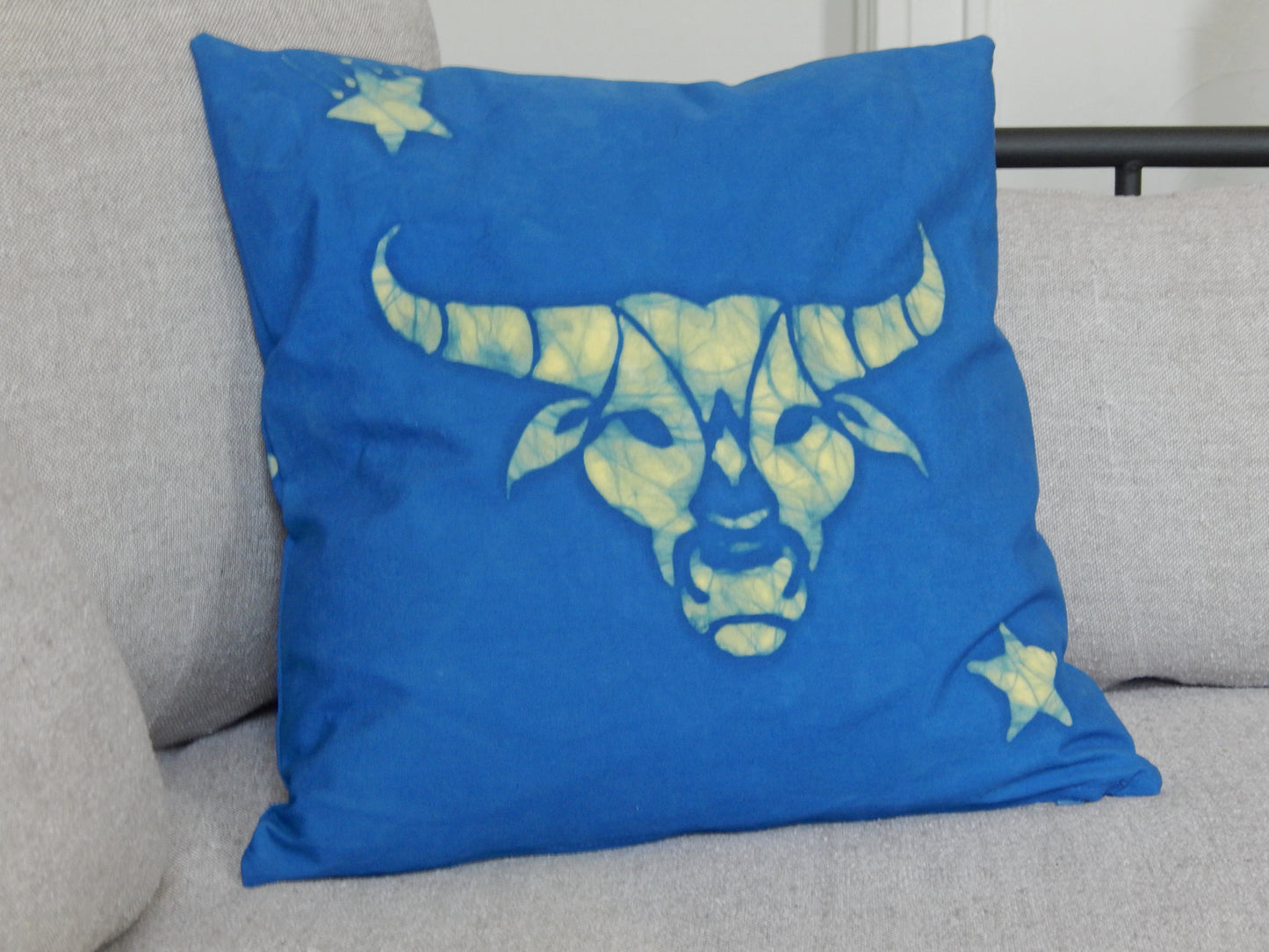 Taurus Zodiac Throw Pillow